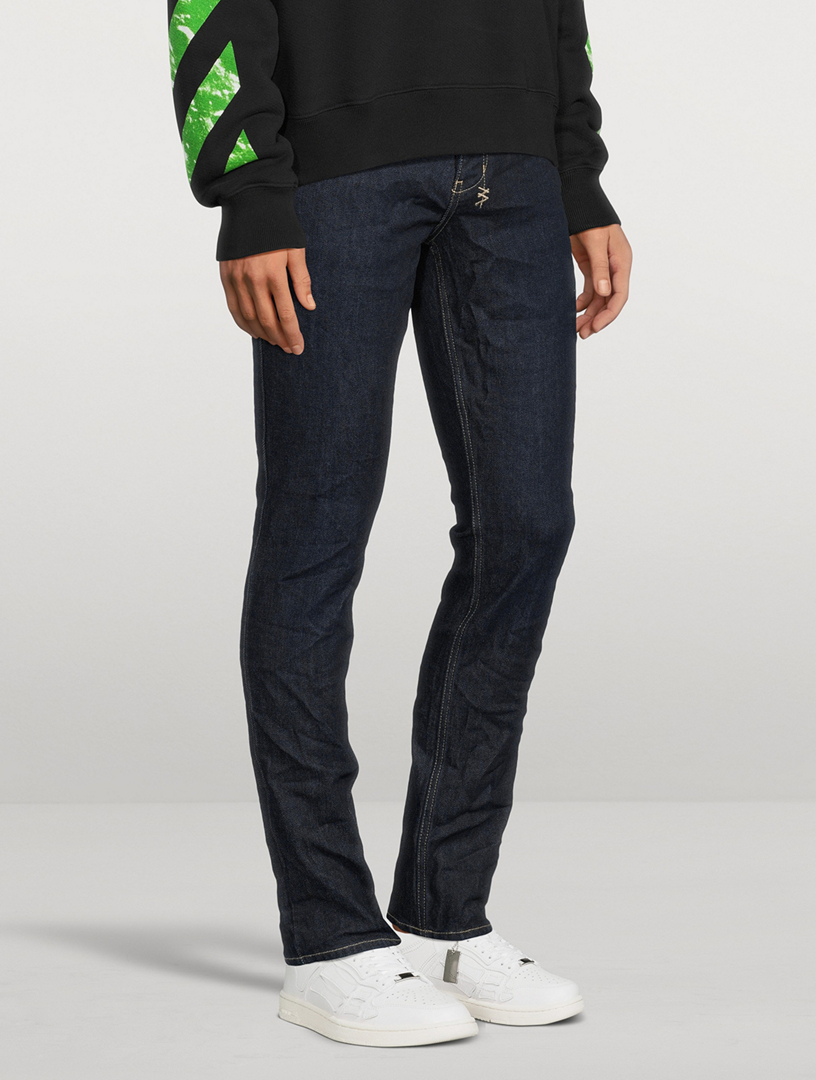 Chitch Rinsed Tapered Slim-Fit Jeans