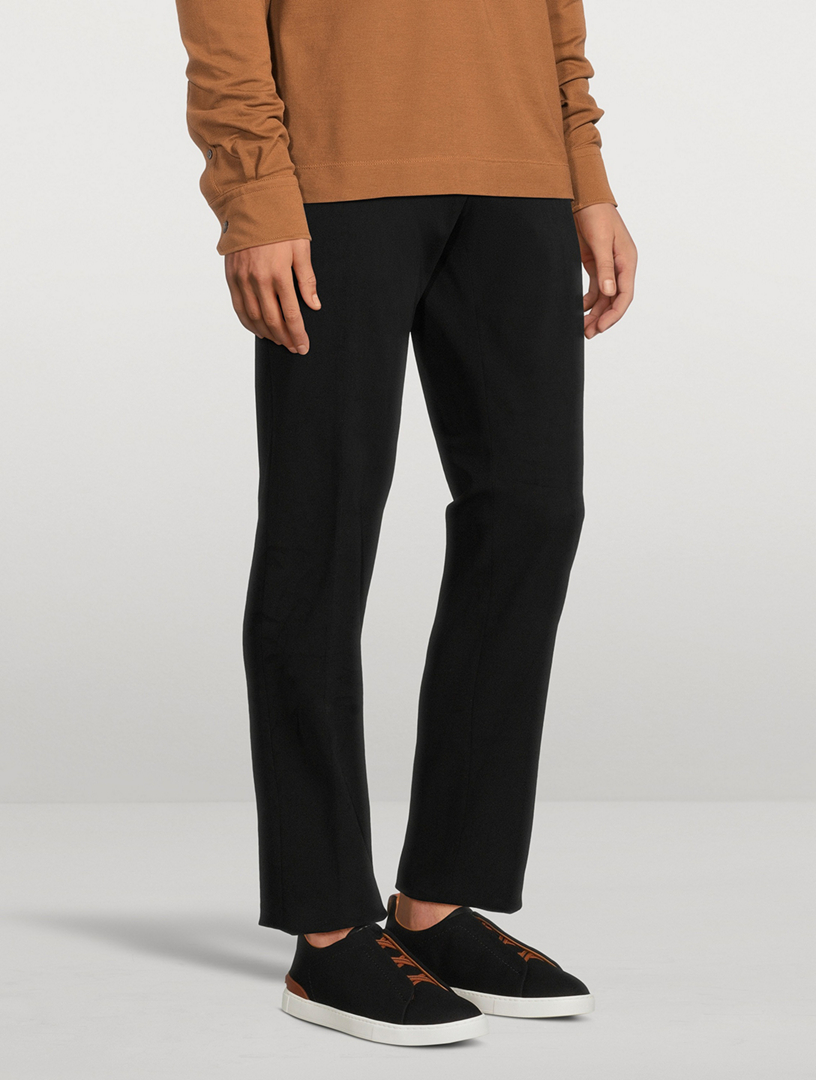 Zegna Stretch-Cotton Pants, Pants