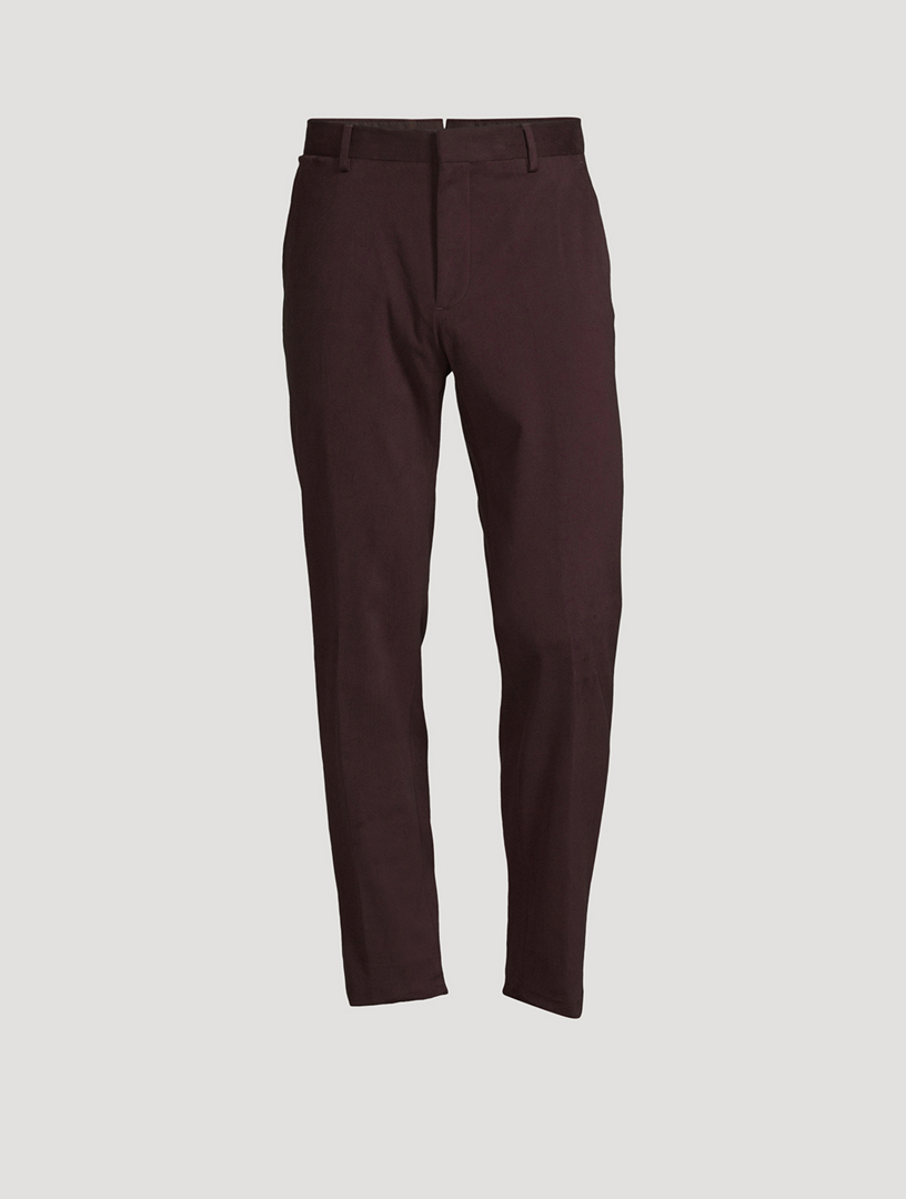 ZEGNA Stretch Cotton Pants | Holt Renfrew