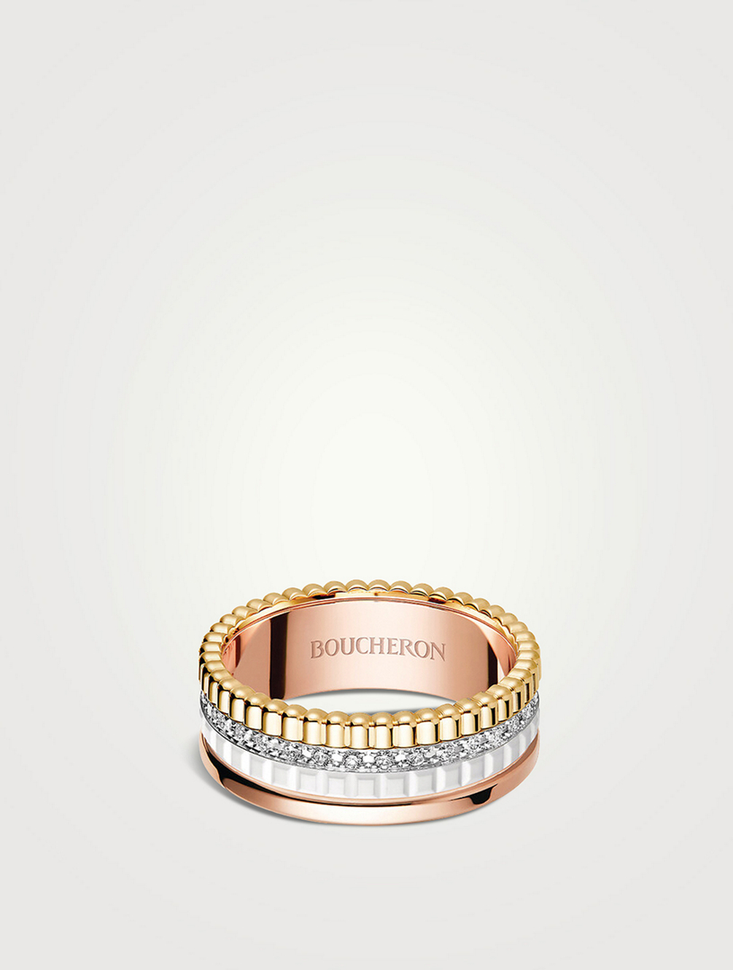 Spinelli Kilcollin Vega Gold Two-Tone Ring 3.5