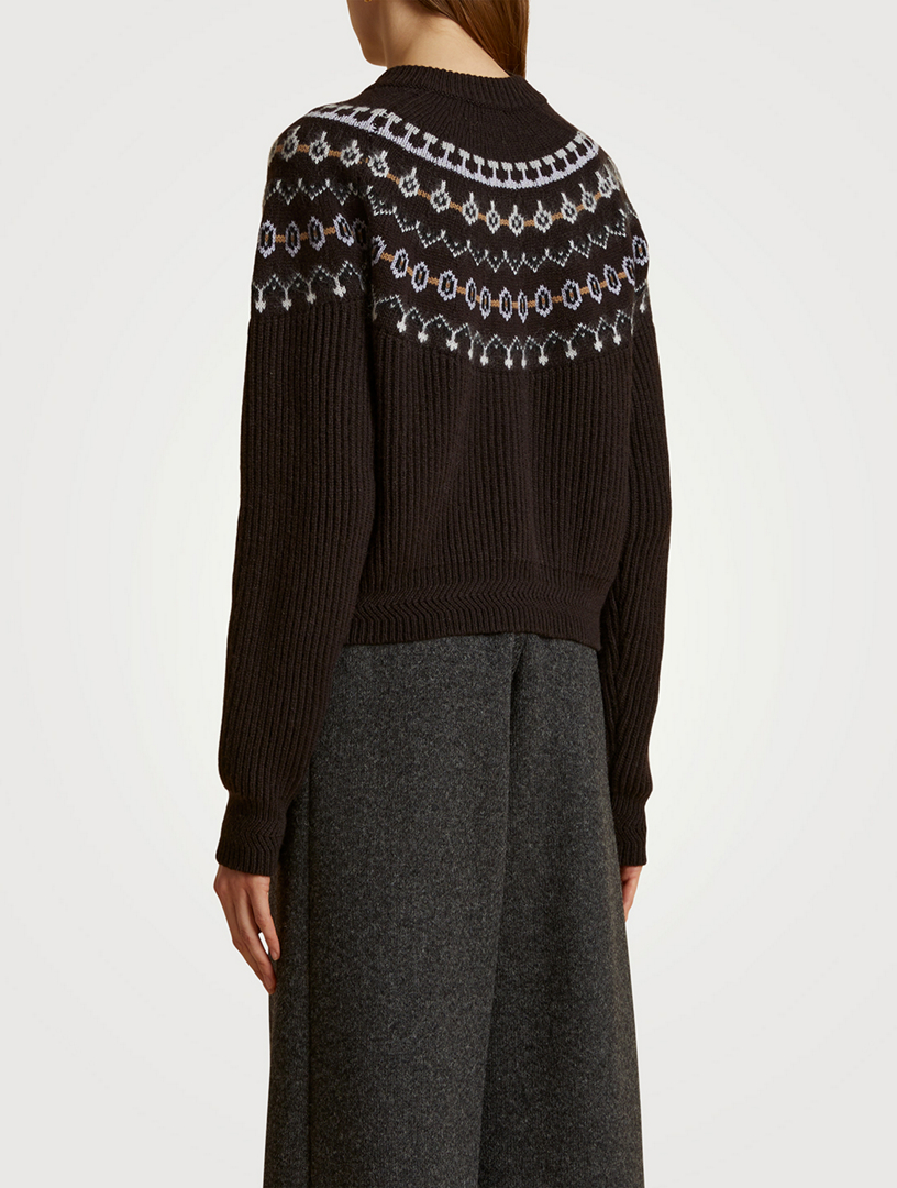 The Michaela Fair Isle Cardigan
