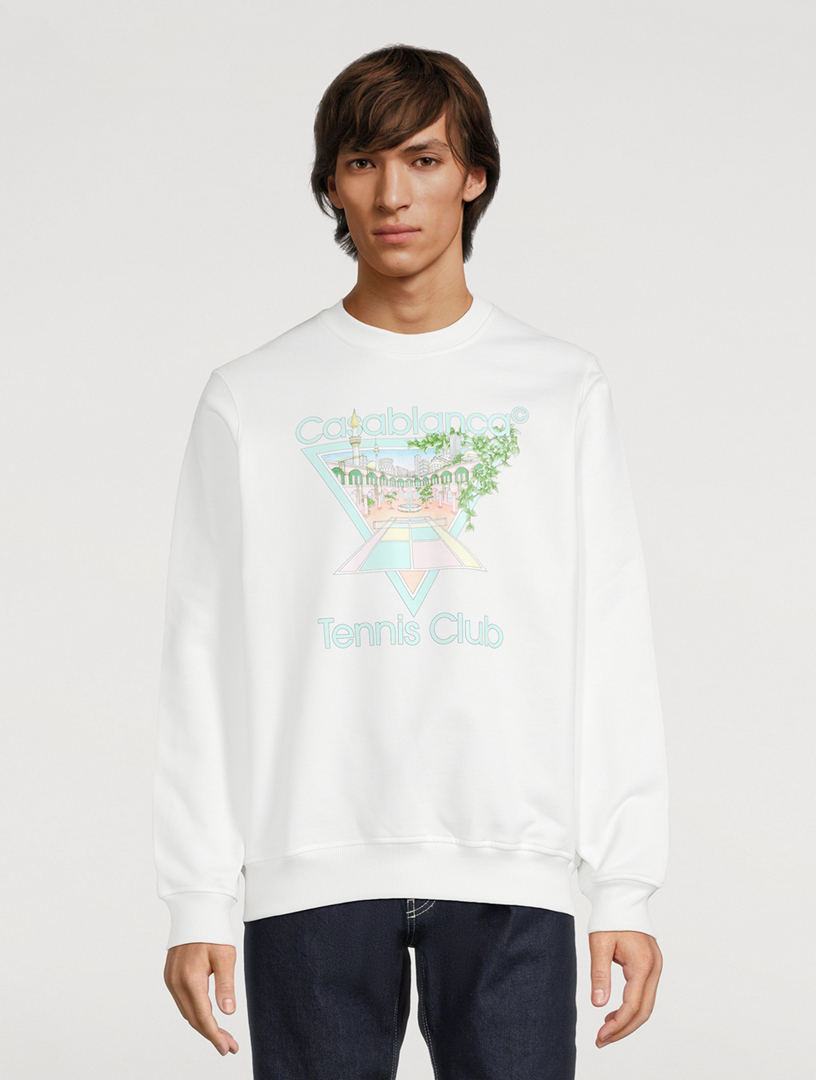 Tennis Club Organic Cotton Sweatshirt