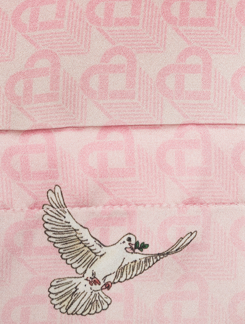 Morning City View Silk Shirt