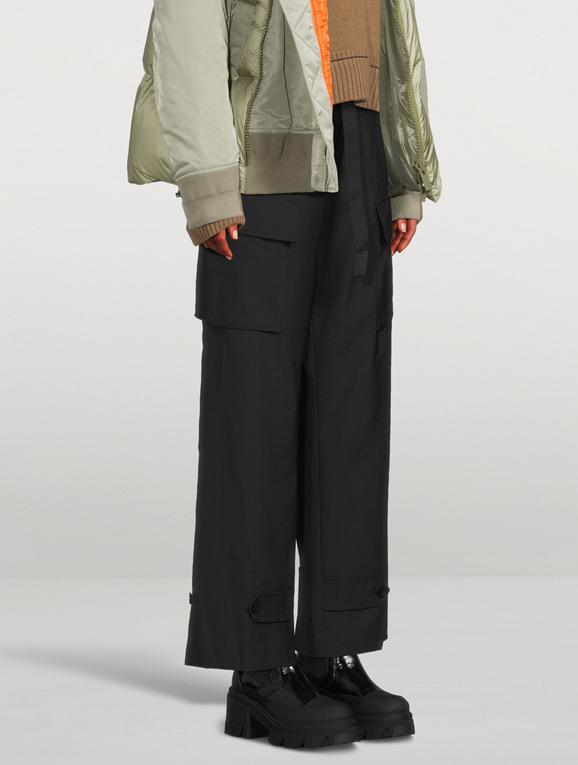 SACAI Suiting Cargo Pants | Holt Renfrew