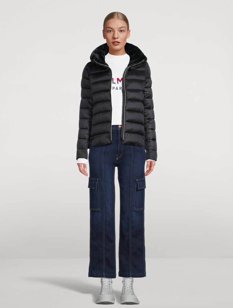 Mei Faux Fur-Trimmed Puffer Jacket