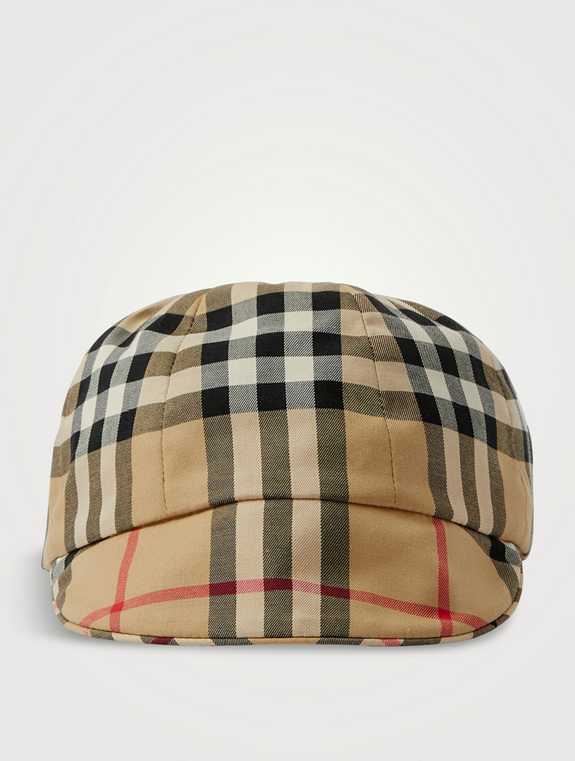 Three-Piece Check Baby Gift Set