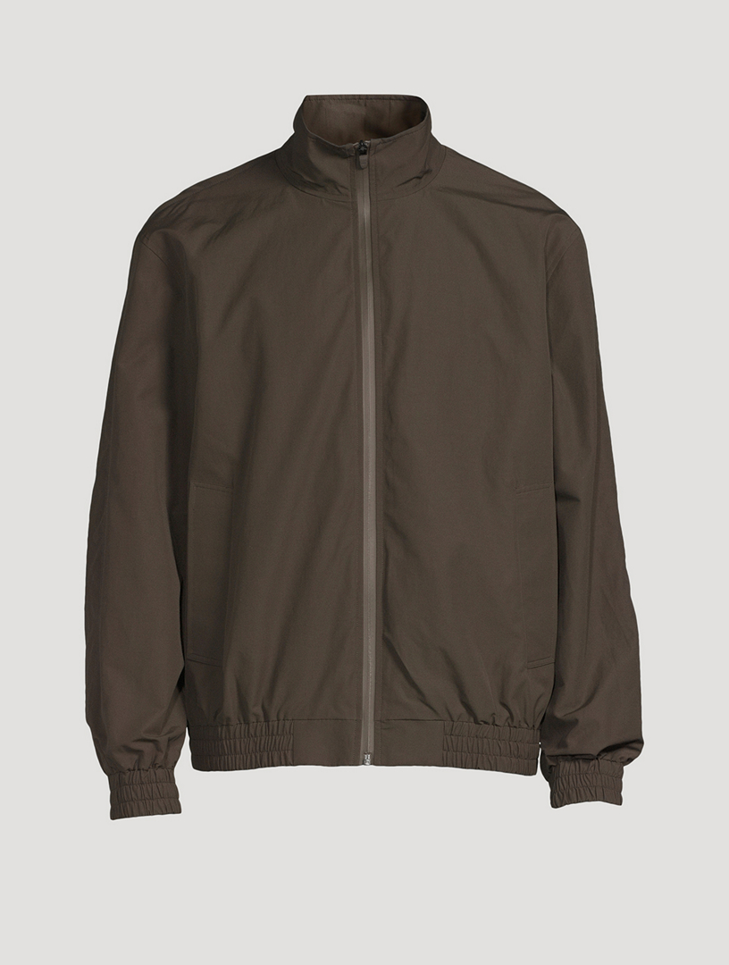 Cotton And Nylon Windbreaker Jacket