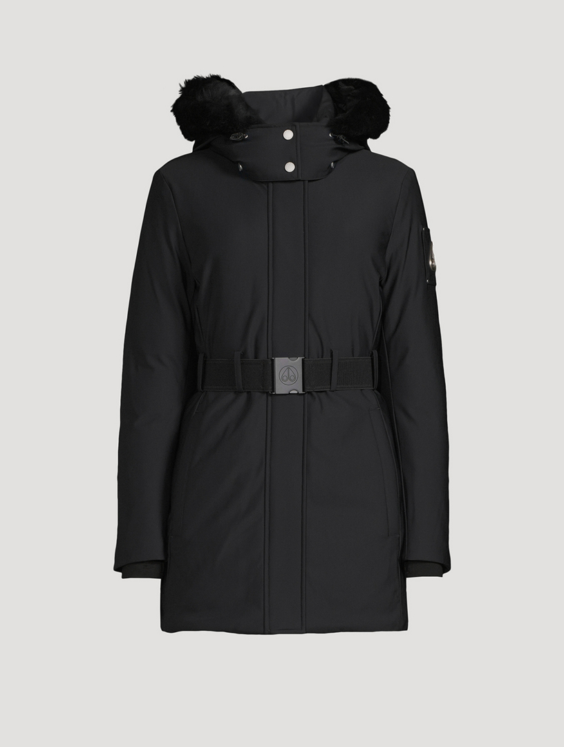 MOOSE KNUCKLES Alpharetta ShearlingTrimmed Down Jacket Holt Renfrew