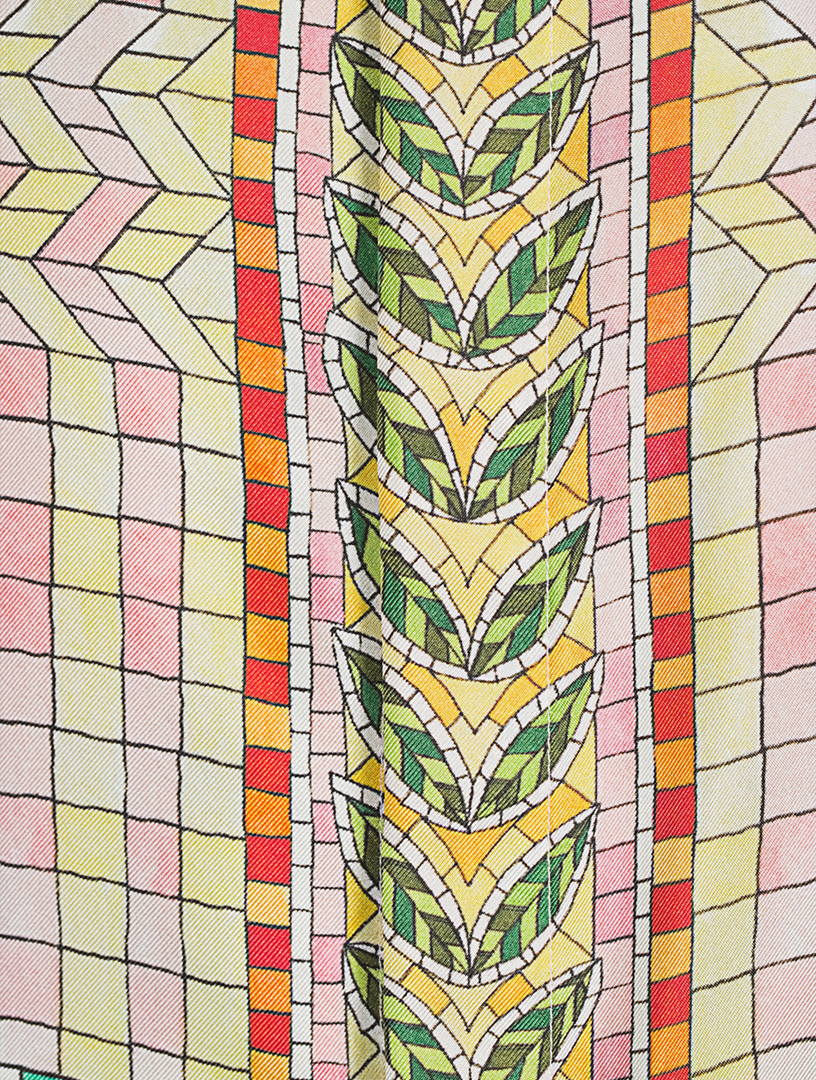 Mosaic Silk Shirt