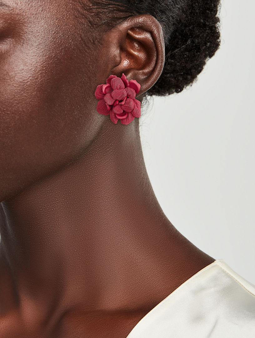 Begonia Stud Earrings