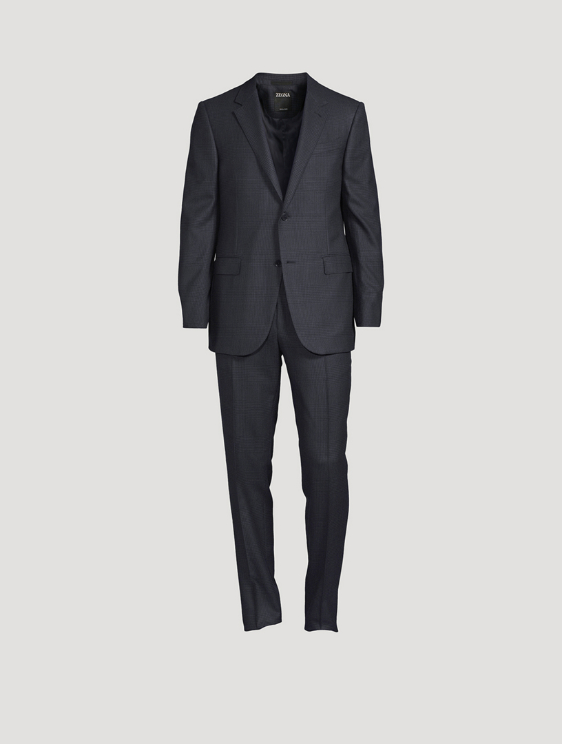 Wool And Silk Two-Piece Suit