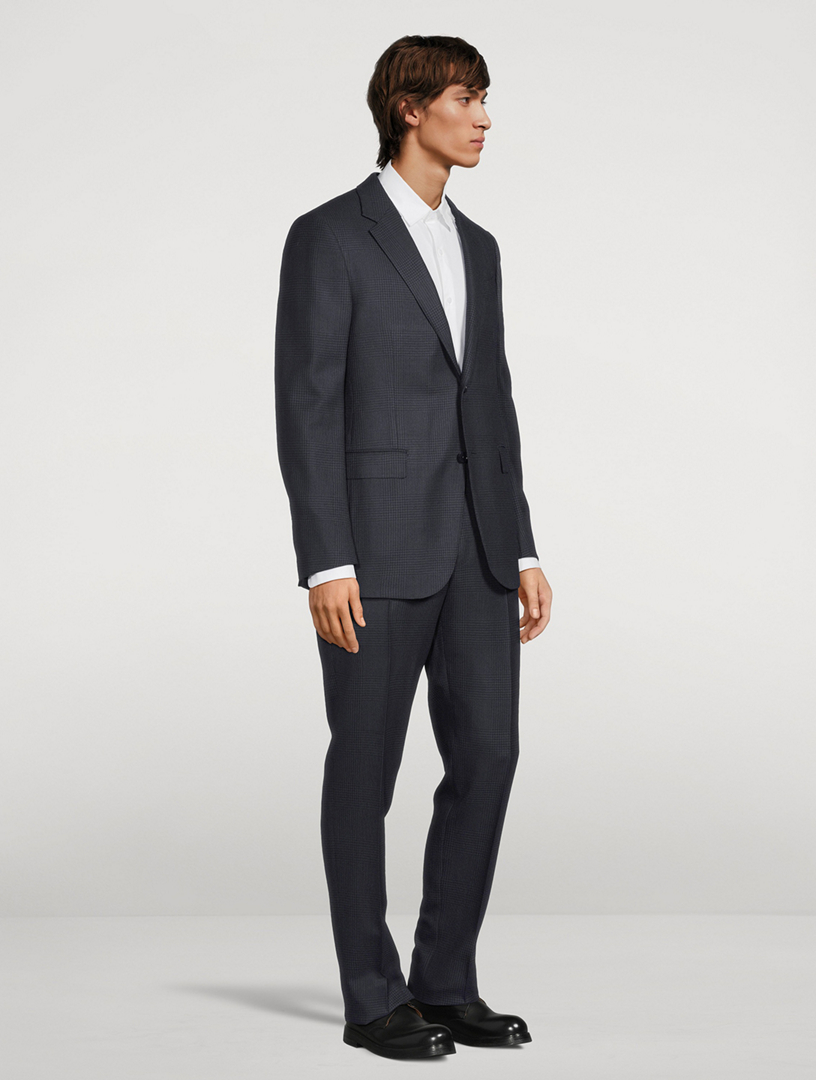 Wool And Silk Two-Piece Suit