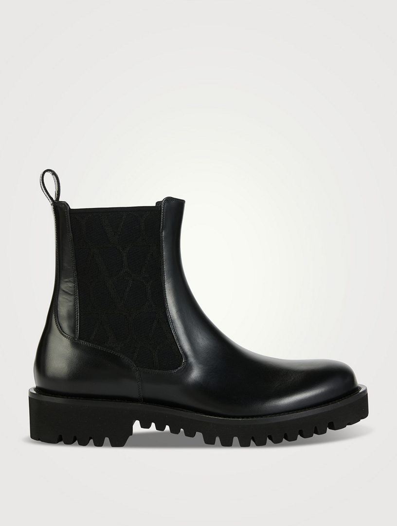 Beatle Leather Chelsea Boots