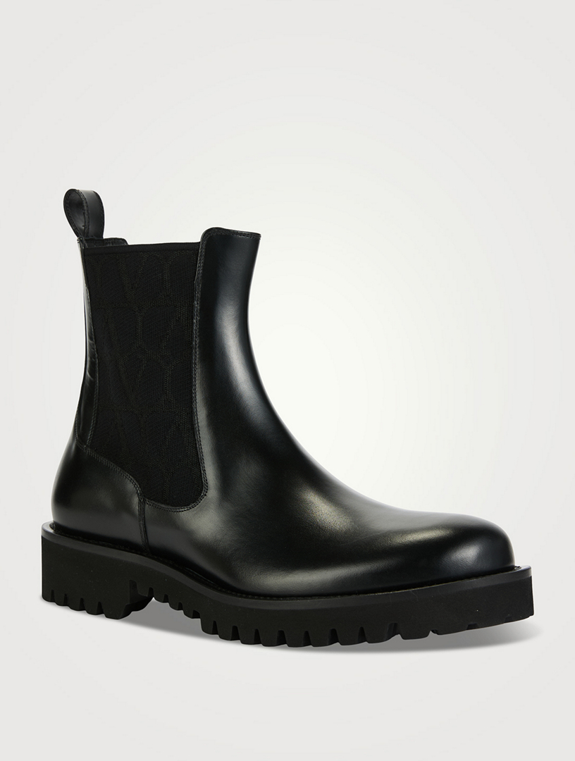 Beatle Leather Chelsea Boots