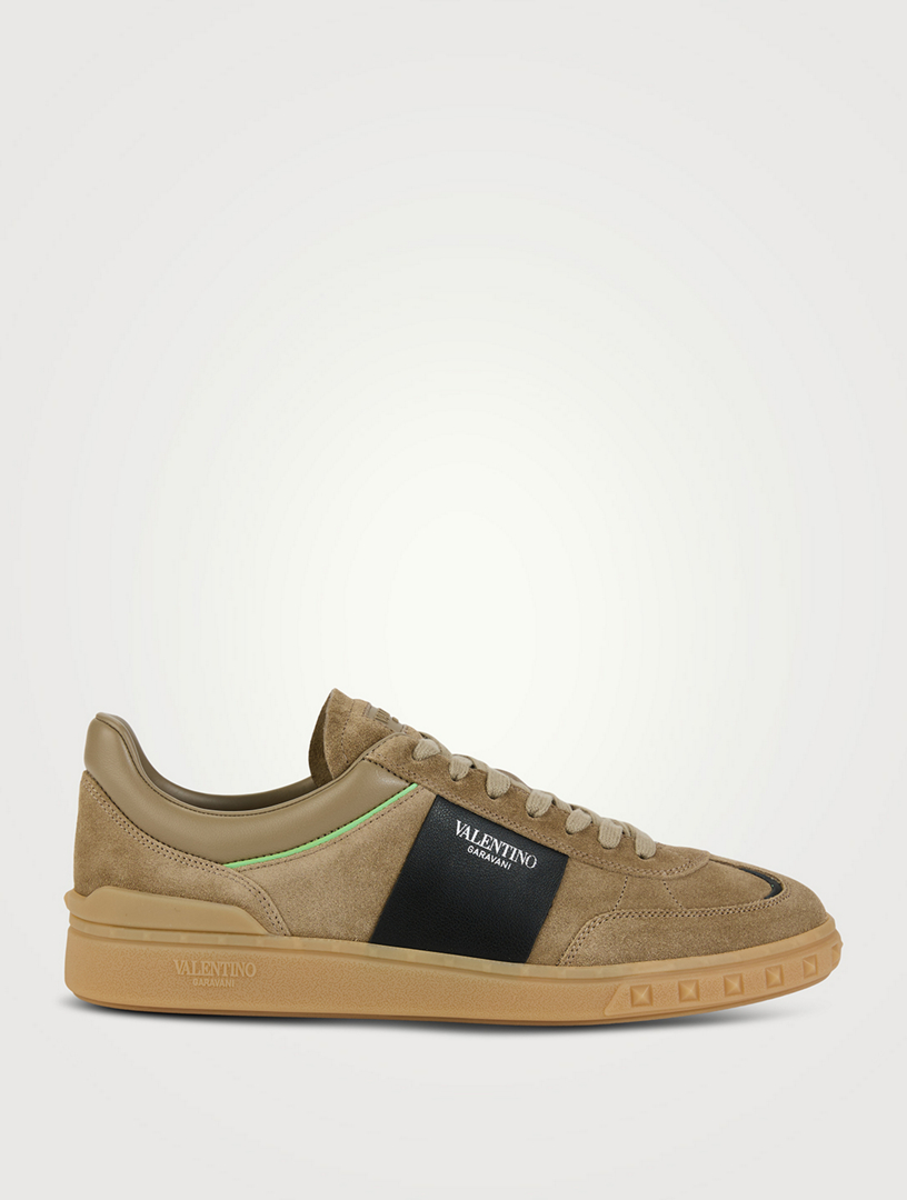 VALENTINO GARAVANI Upvillage Leather Sneakers | Holt Renfrew