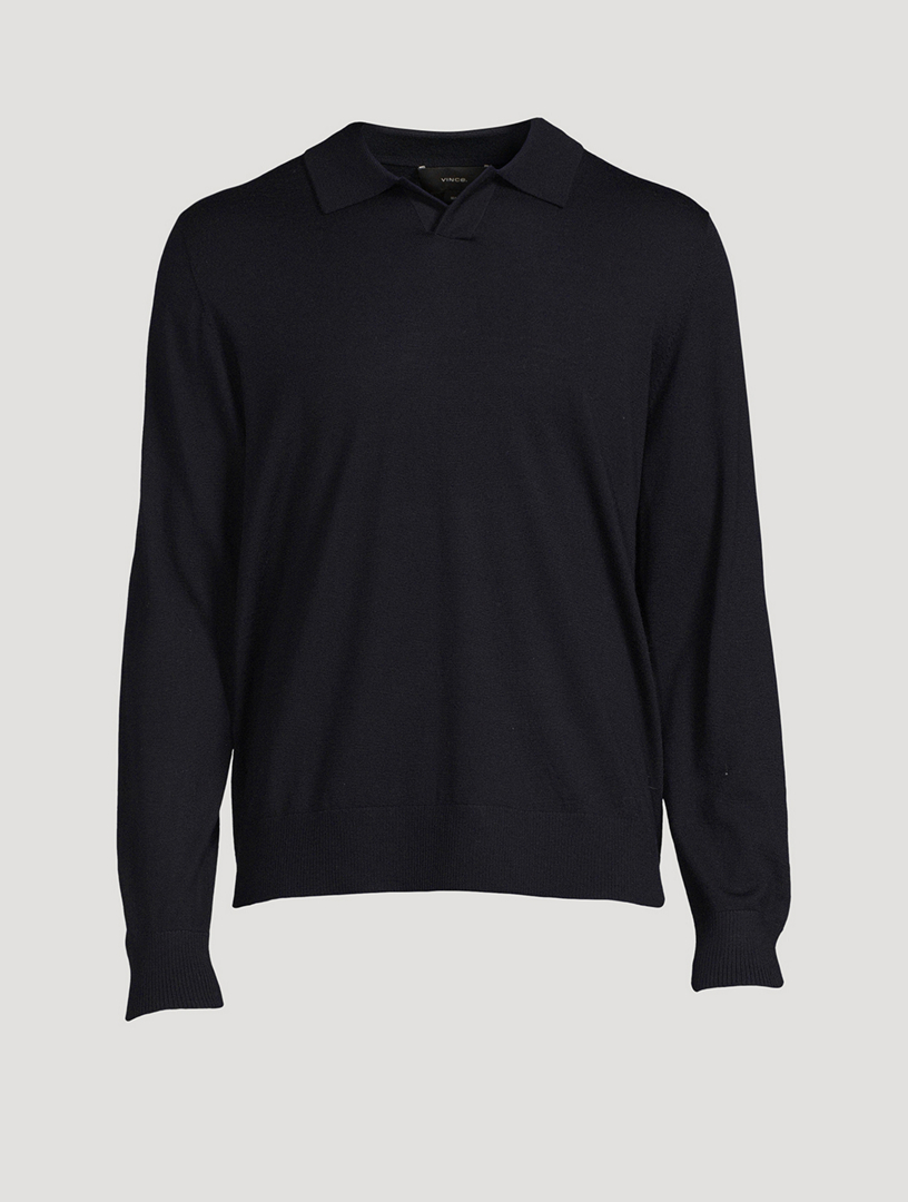 VINCE Merino Wool Long-Sleeve Shirt | Holt Renfrew