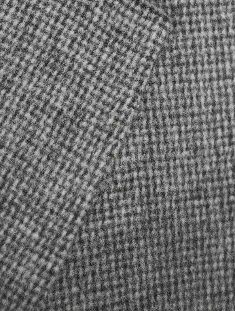 Splittable Wool-Blend Coat