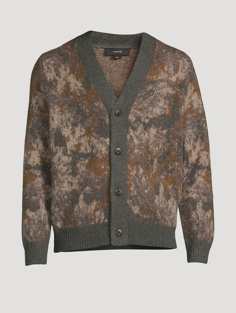 BRIONI Wool And Cashmere Shawl Collar Cardigan | Holt Renfrew