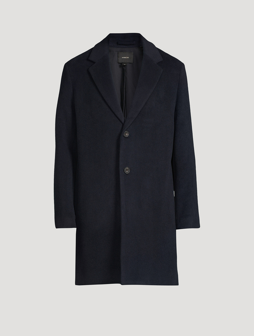 VINCE Classic Wool Blend Coat Holt Renfrew