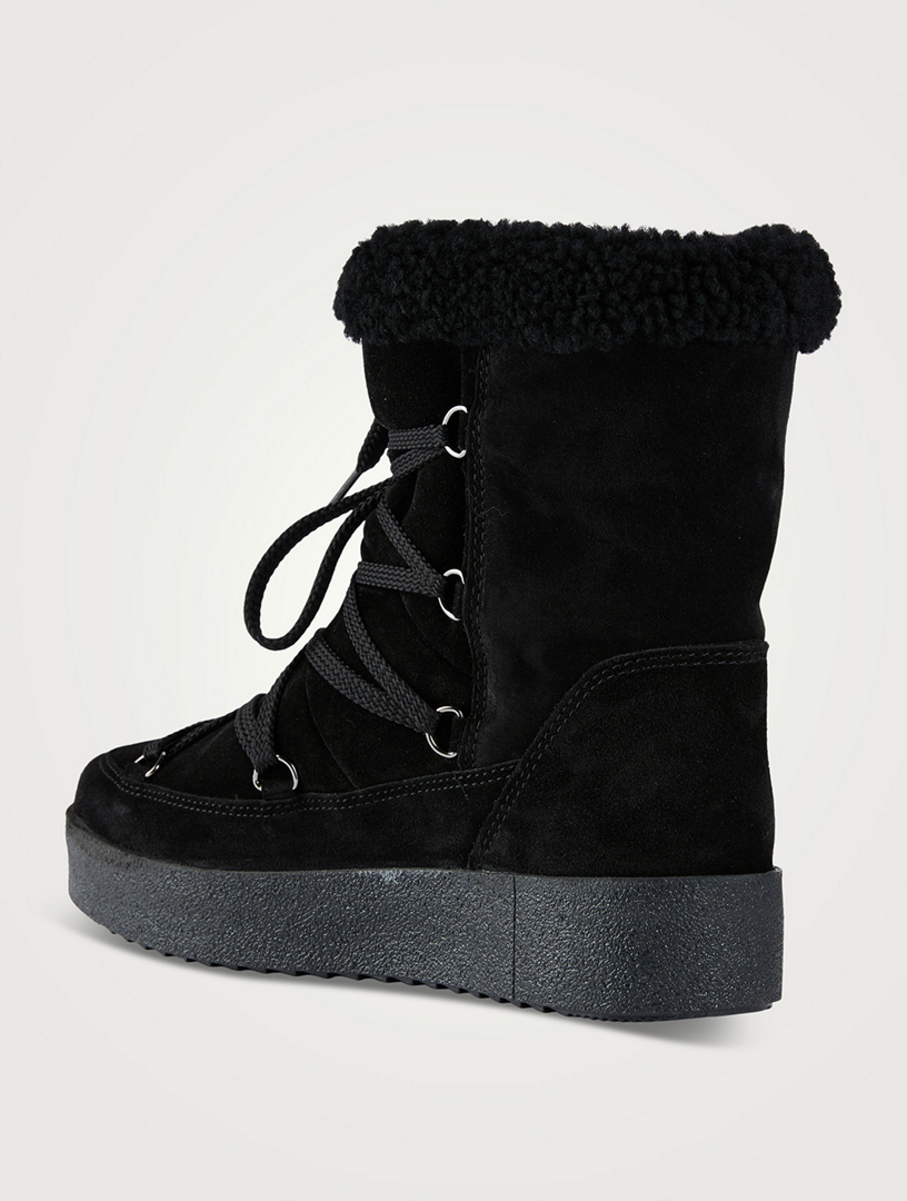 la canadienne hollinger suede boots