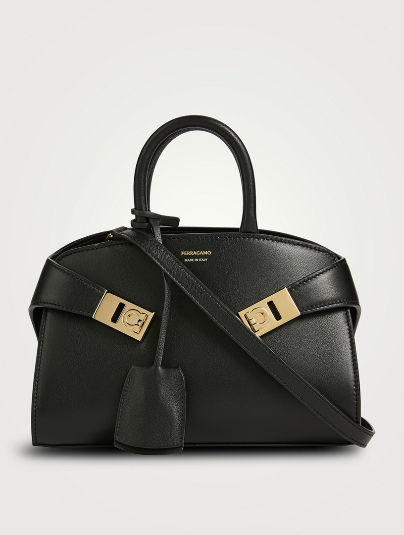 Mini Hug Leather Satchel