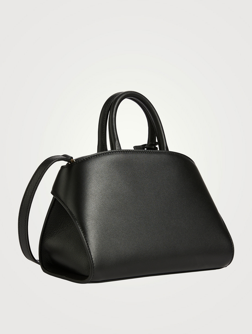 Mini Hug Leather Satchel