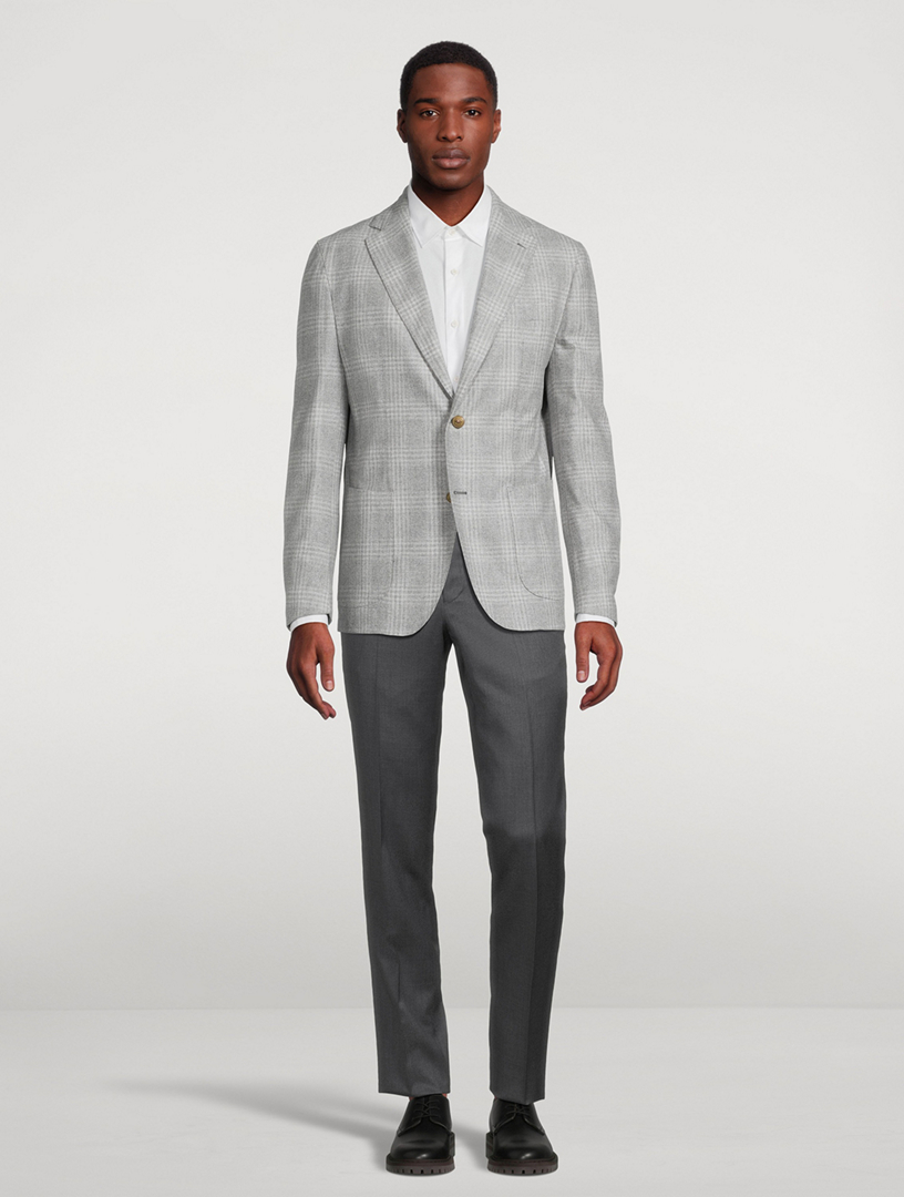 Wool Silk And Cashmere Jacket