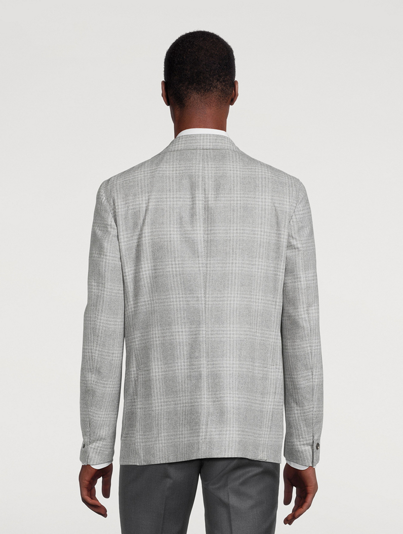 Wool Silk And Cashmere Jacket