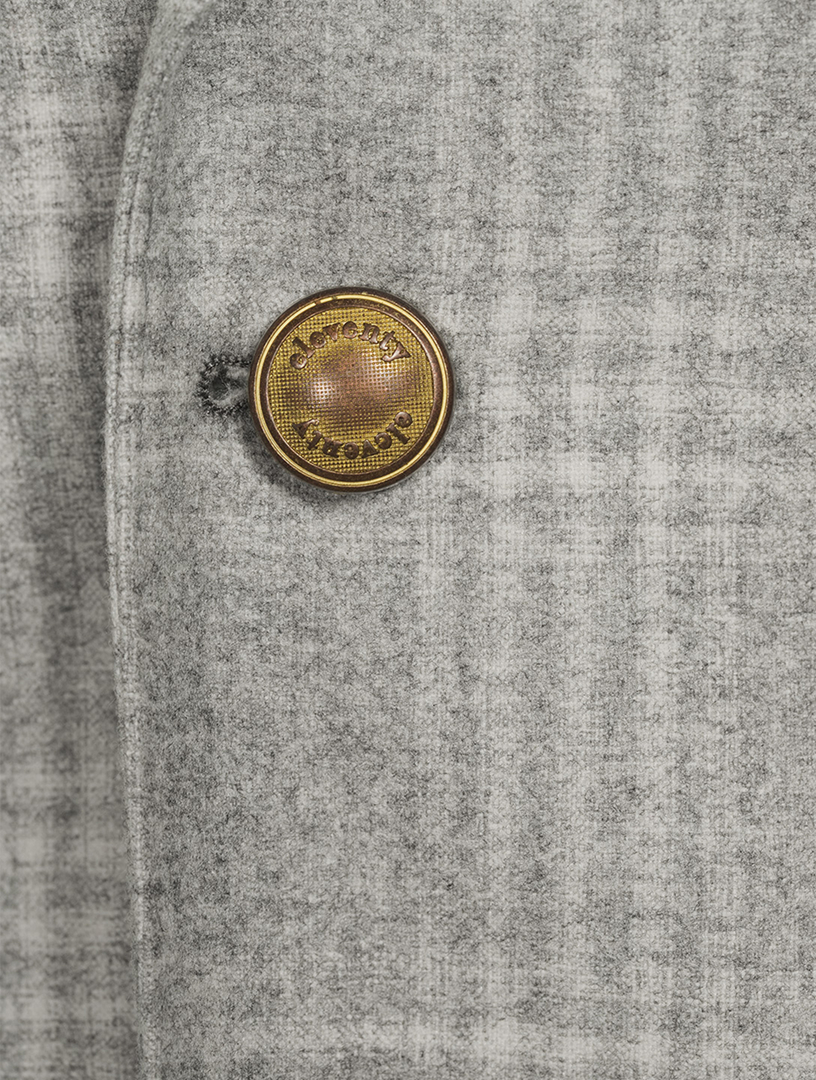 Wool Silk And Cashmere Jacket
