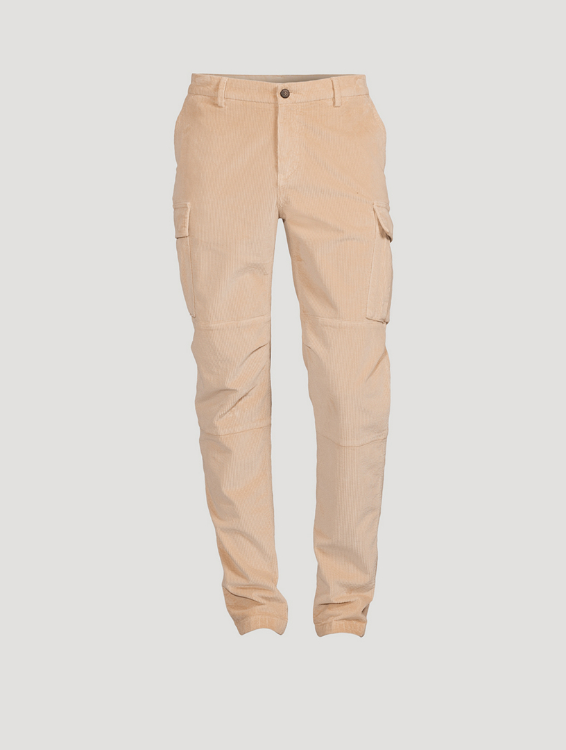 ELEVENTY Corduroy Cargo Pants