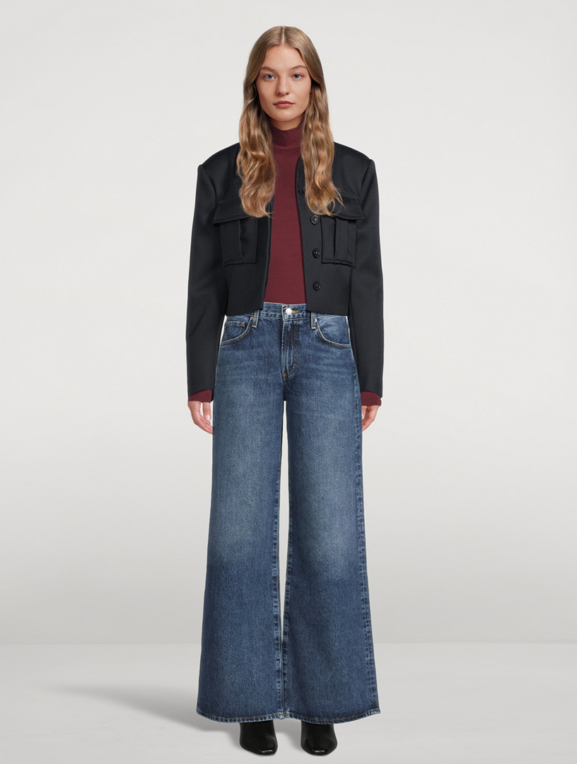 AGOLDE Clara Jeans: Low Rise Baggy Flare