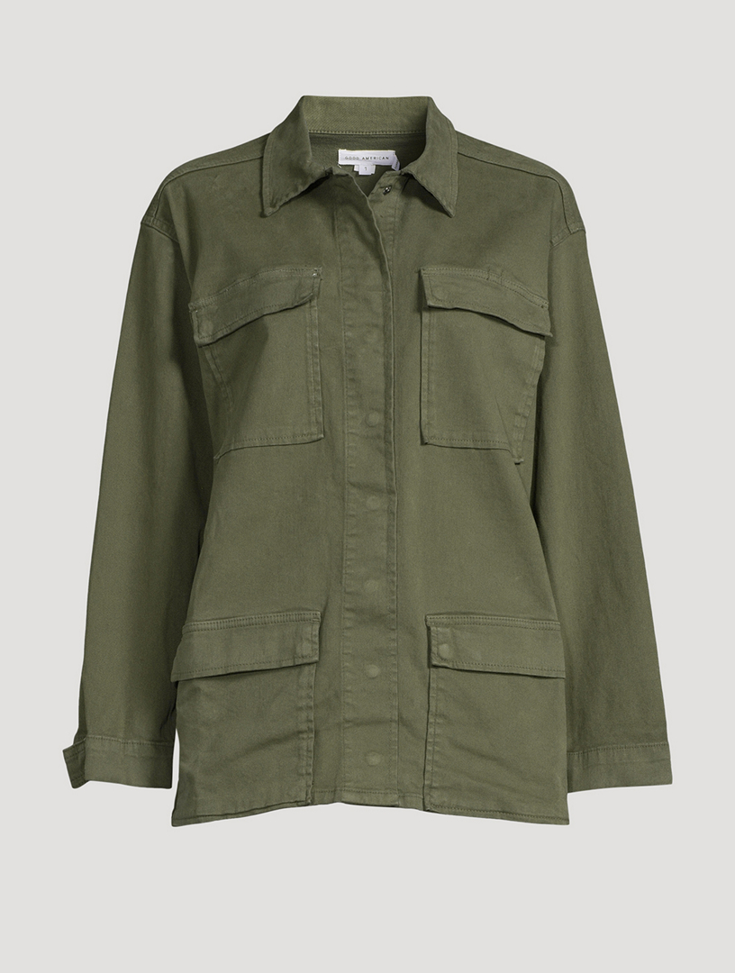 GOOD AMERICAN Utility Jacket Holt Renfrew