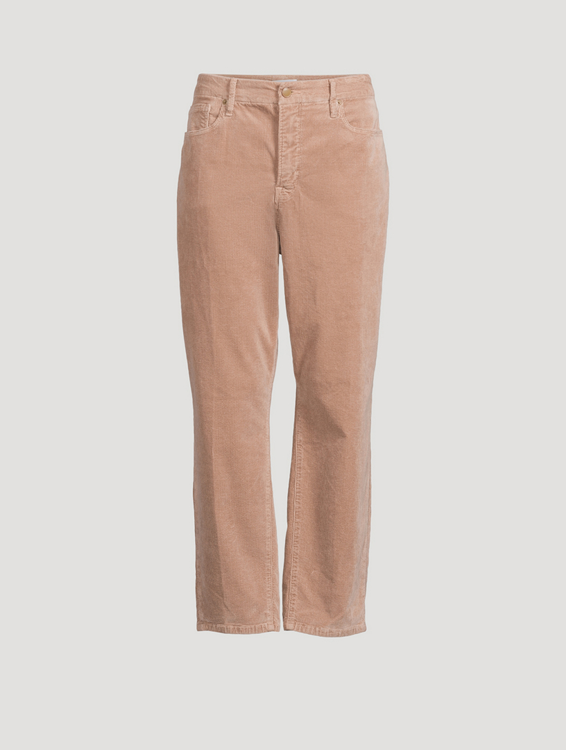 Vince, Rib Flared Pant in Heather Wheat