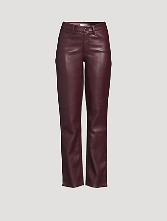 Good Icon Faux Leather Trousers