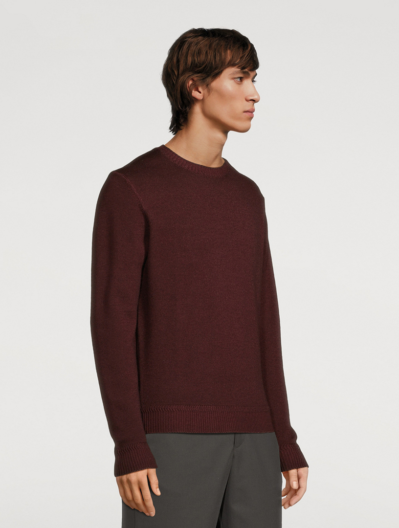 Bertona Wool Crewneck Sweater