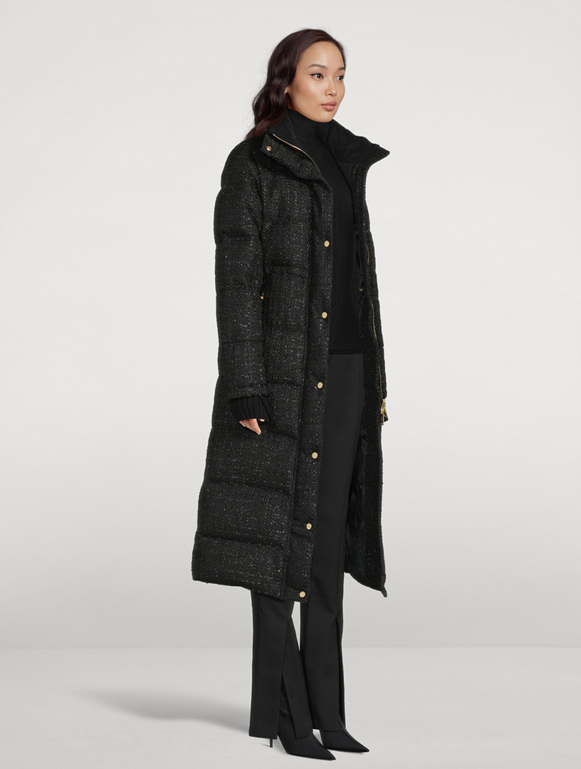 Dawn Down Tweed Coat