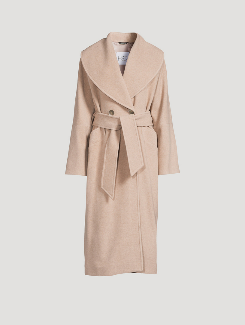 CAICJ98 Fall Clothes for Women 2023 Women's Elegant Winter Overcoat V Neck  Single Long Coat Hot Pink,S 