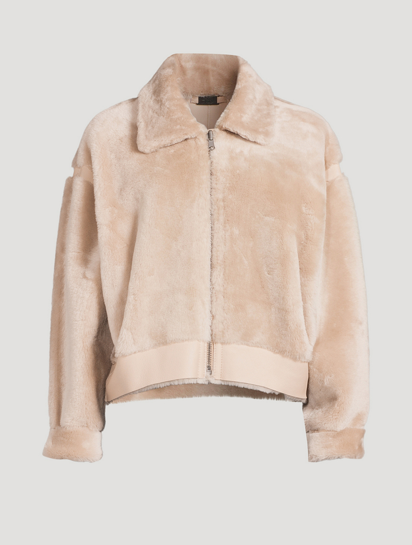 HISO Gaia Reversible Shearling Jacket | Holt Renfrew