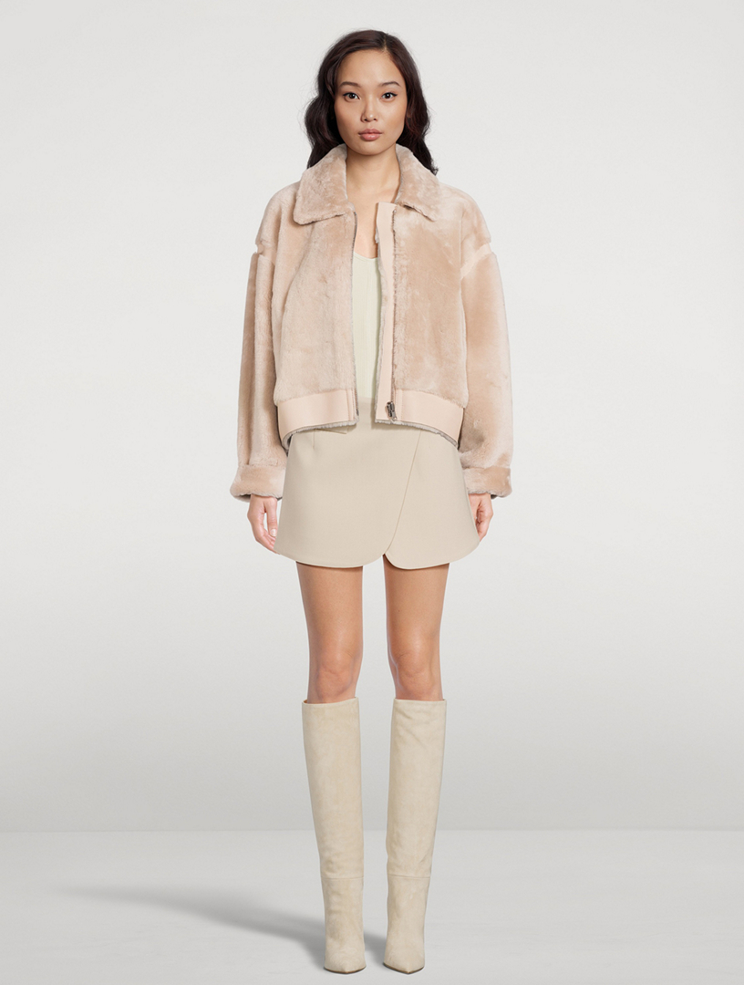 Gaia Reversible Shearling Jacket