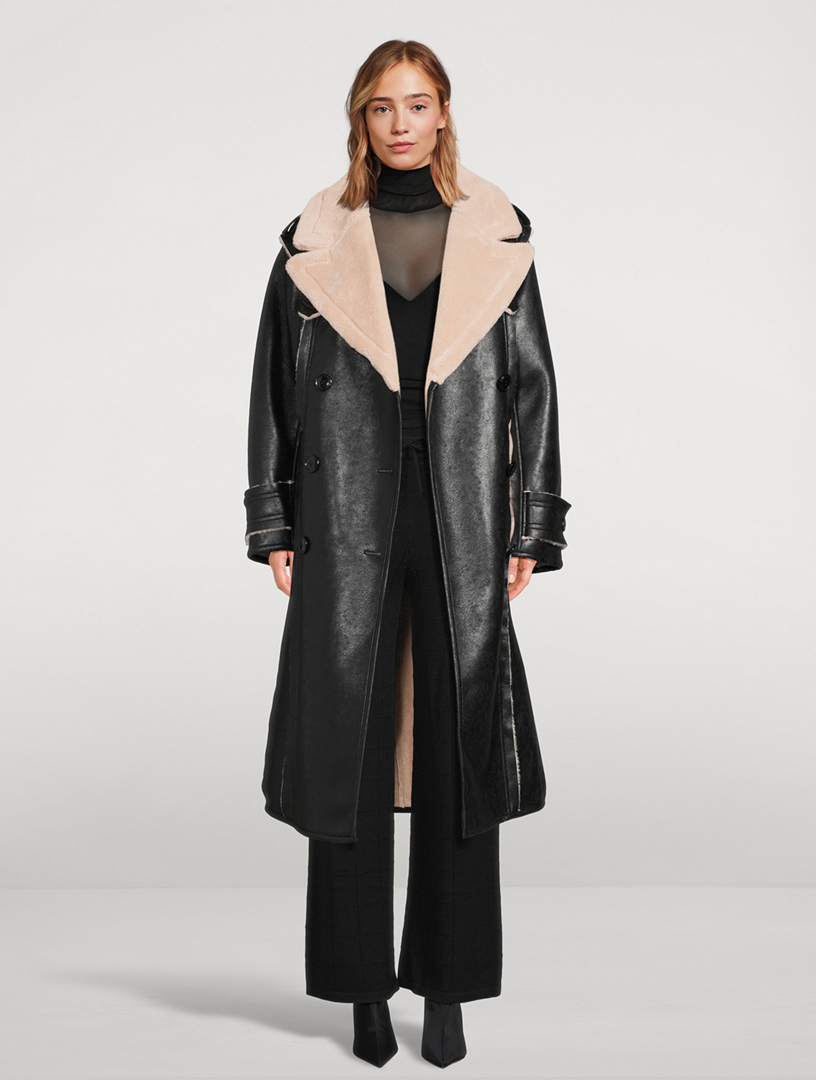 Frankie Faux Shearling Coat