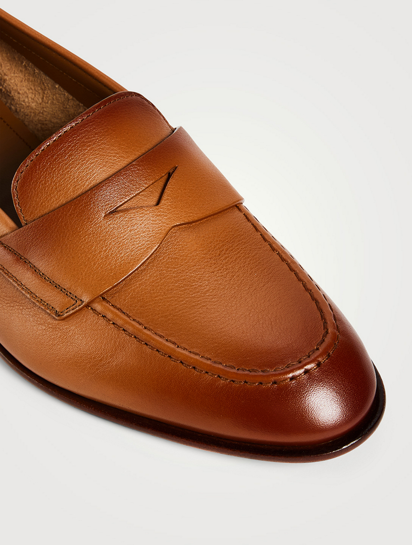Famed Leather Penny Loafers