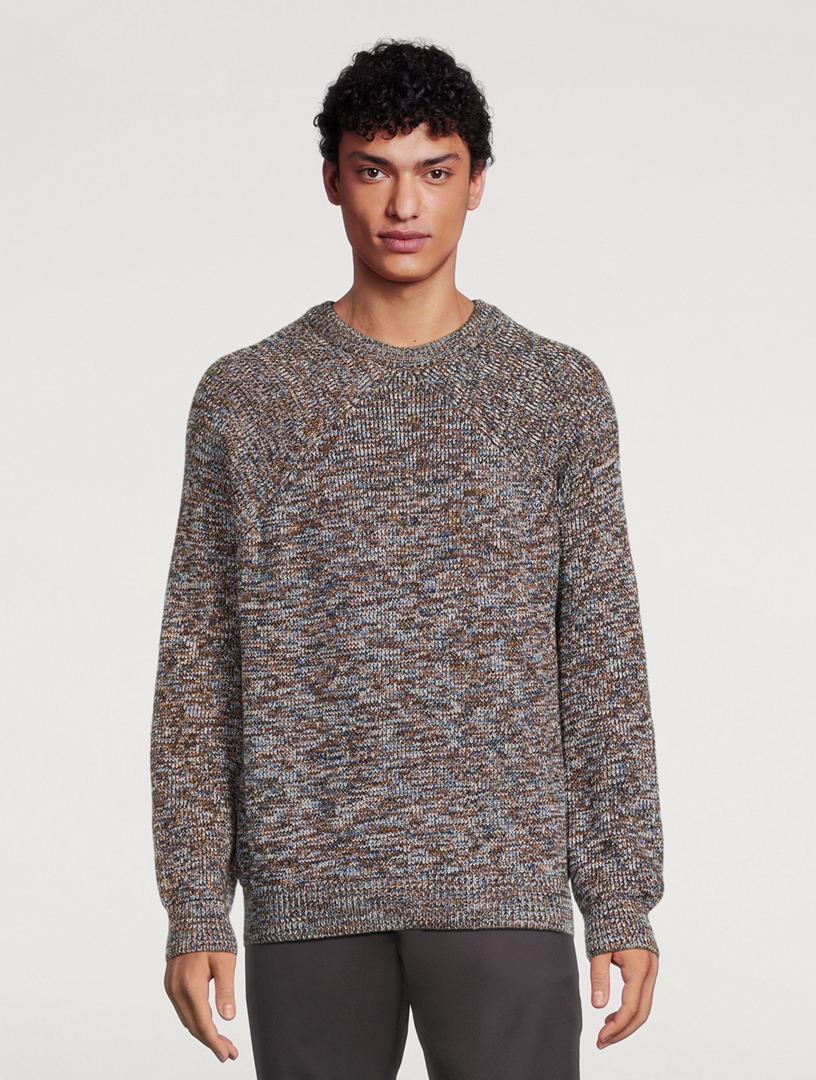 Wool And Organic Cotton Crewneck Sweater