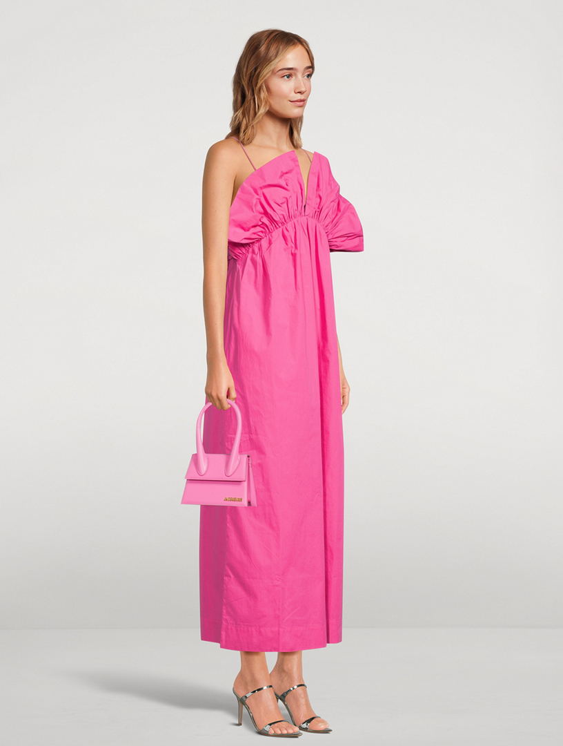 Raquel Organic Cotton Ruffle Maxi Dress