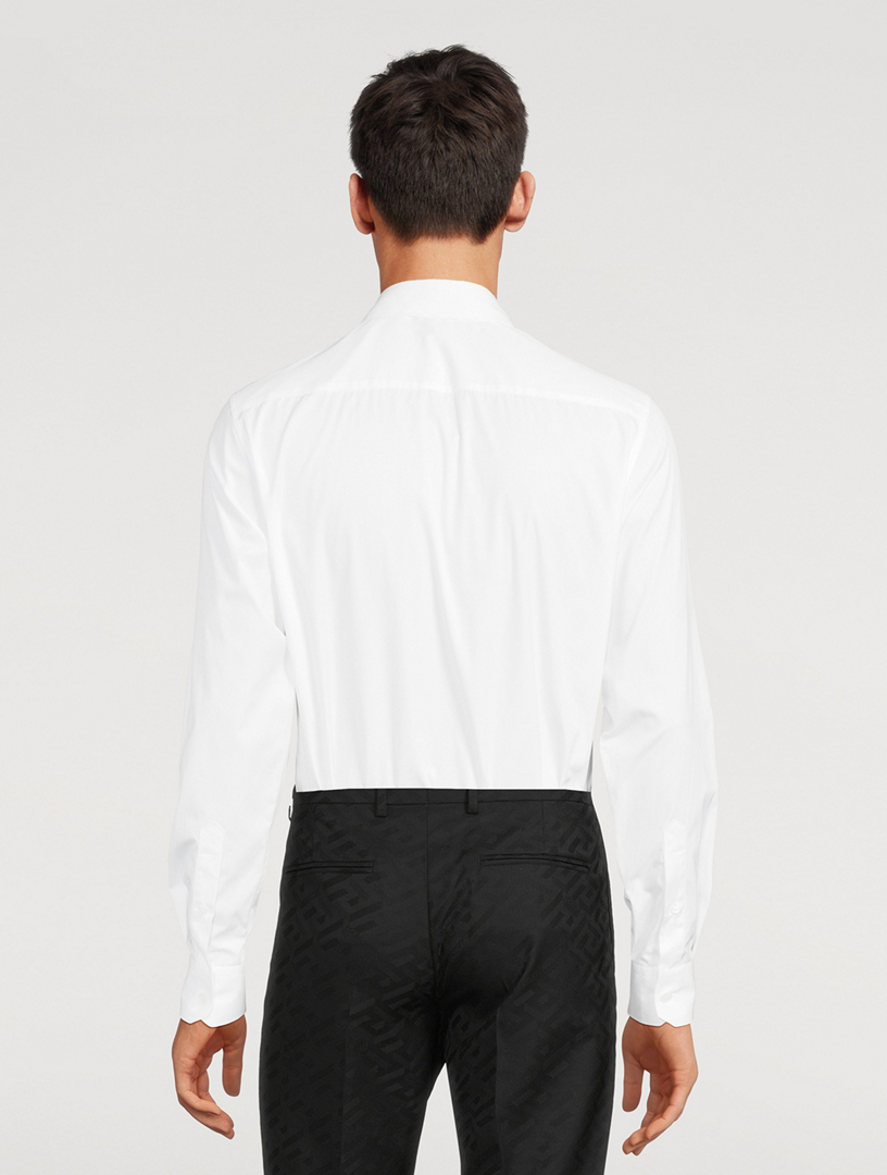 Cotton Poplin Tailored Shirt