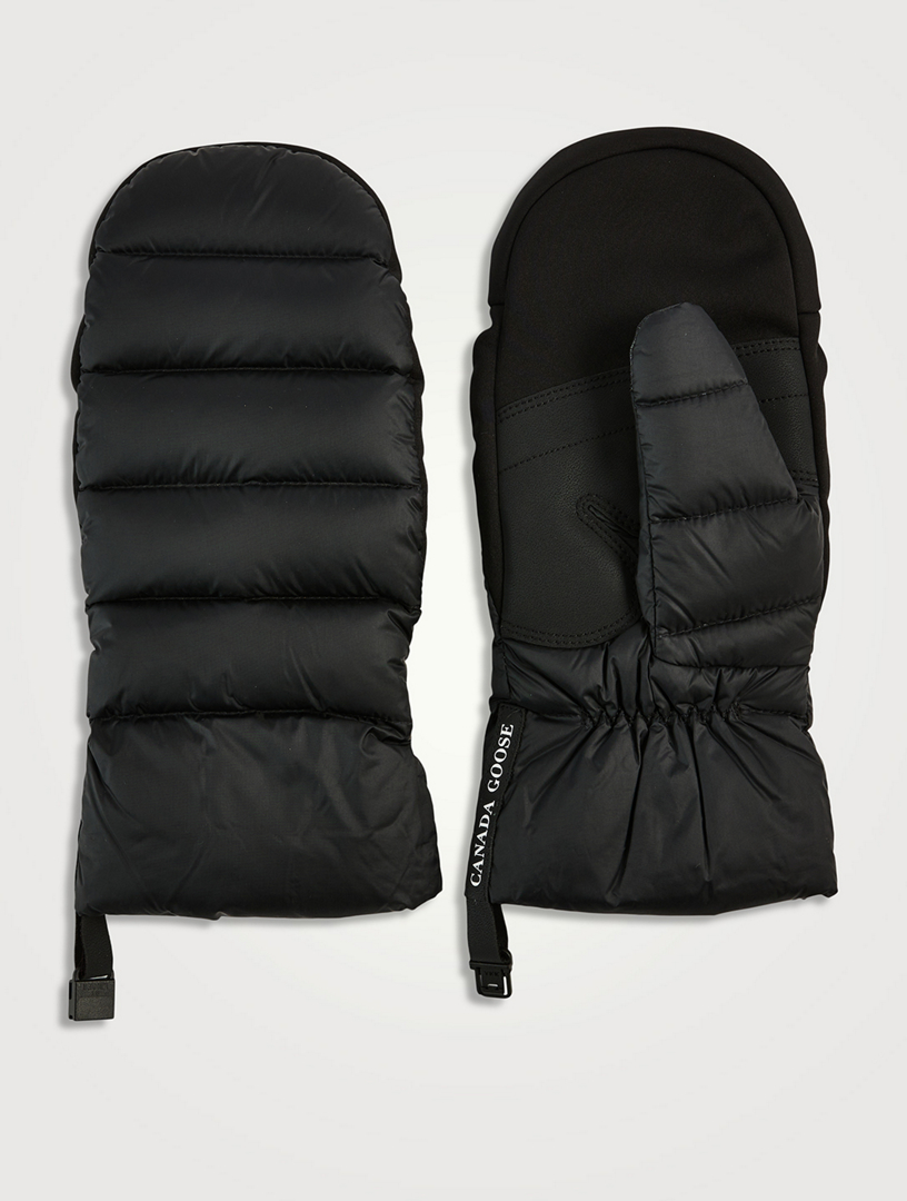 Ladies Fabric Puff Padded Mitten