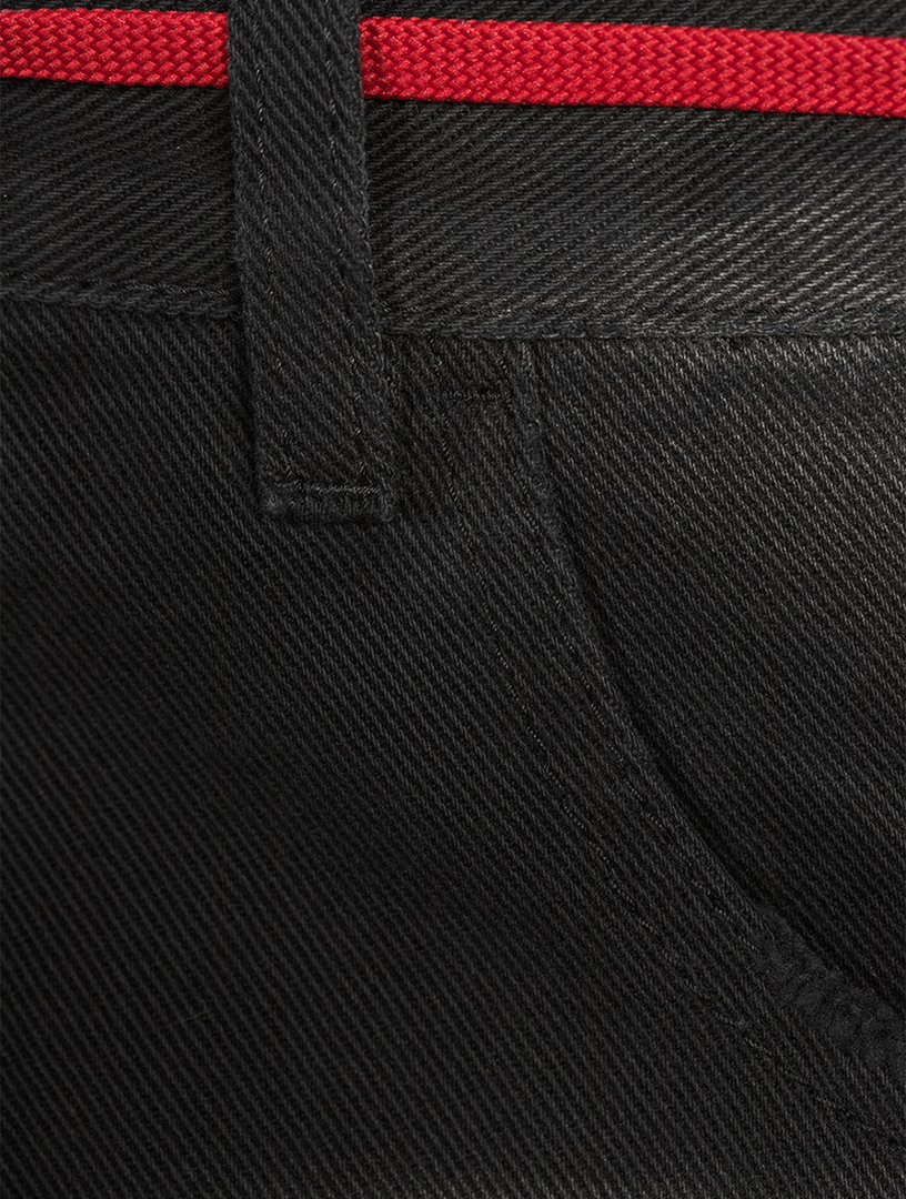 パンツ MARNI / WIDE FLARE FLOCK DENIM MARNI Flocked Denim Twist Jeans (Iris Blue) – CNCPTS