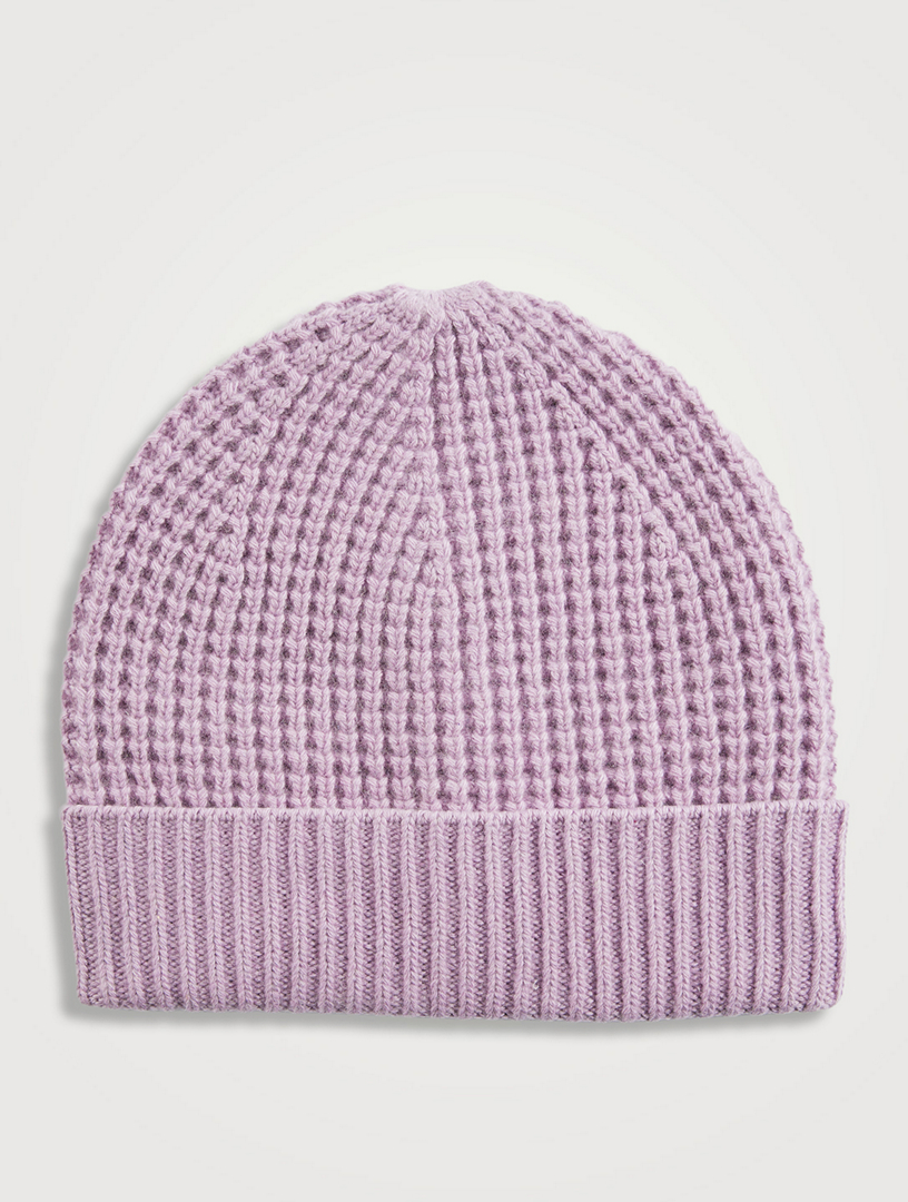 Cashmere Waffle Knit Toque