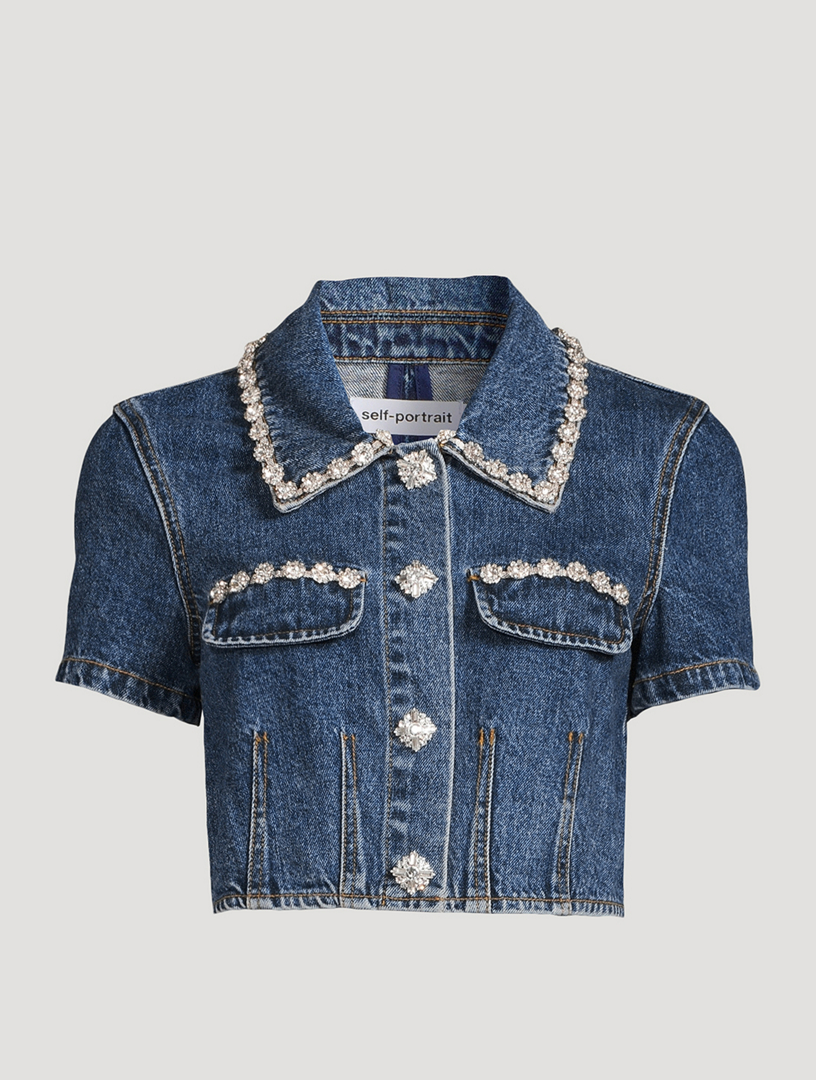 Self-Portrait Denim jacket