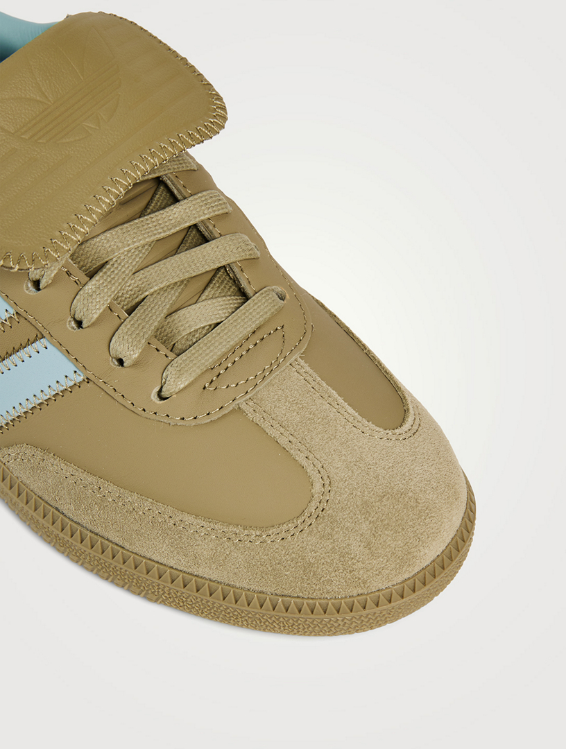adidas gazelle silver green womens Adidas x Humanrace Samba Shoes  Extra Butter
