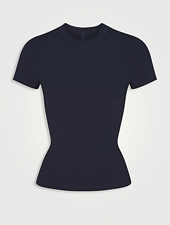 allbrand365 designer Womens Reflective V-Neck T-Shirt,Lavender  Lustre,Medium